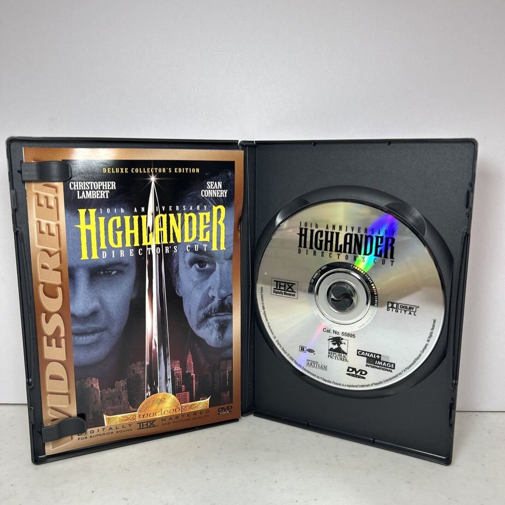Highlander 10th Anniversary Director's Cut‎ DVD - Picture 4 of 4